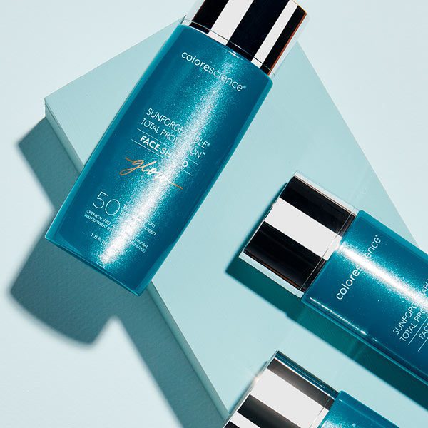 Сонцезахисний крем для обличчя з тонуючим ефектом Colorescience Sunforgettable Face Shield SPF 50 Glow, 55 мл