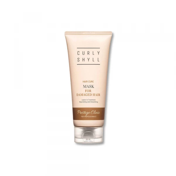Незмивна відновлююча термозахисна маска для пошкодженого волосся Curly Shyll Hair Cure Mask - 40 мл