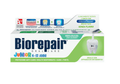Зубная паста для детей "джуниор" от 6 до 12 лет BIOREPAIR, 75 мл