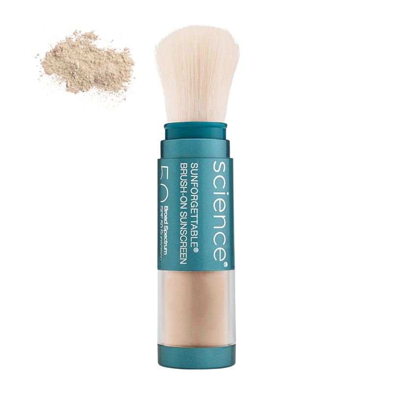 Сонцезахисна пудра для обличчя Colorescience Sunforgettable Total Protection Brush-On Shield SPF 50, 6 г - Medium