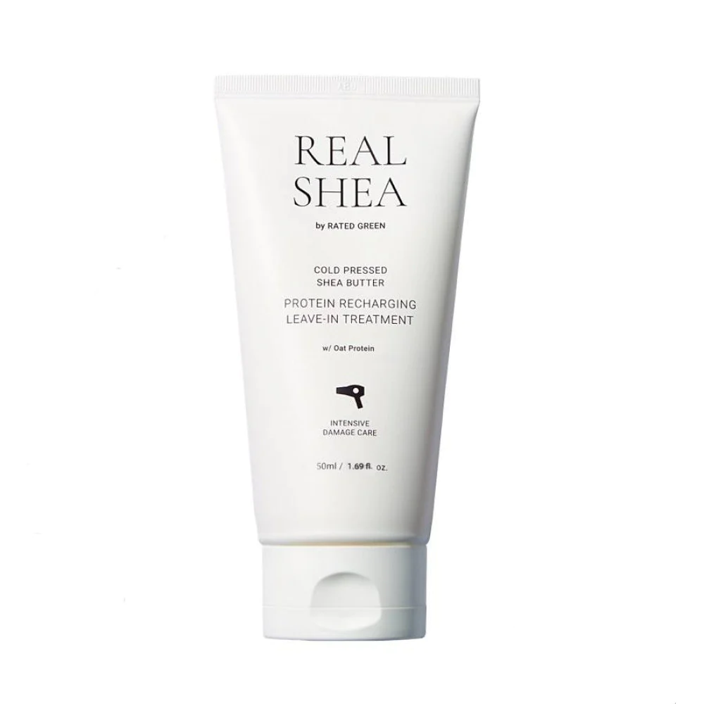 Термозахисний відновлюючий крем для волосся з маслом ши RATED GREEN Real Shea Gold Pressed Shea Butter Leave-in Treatment - 50 мл