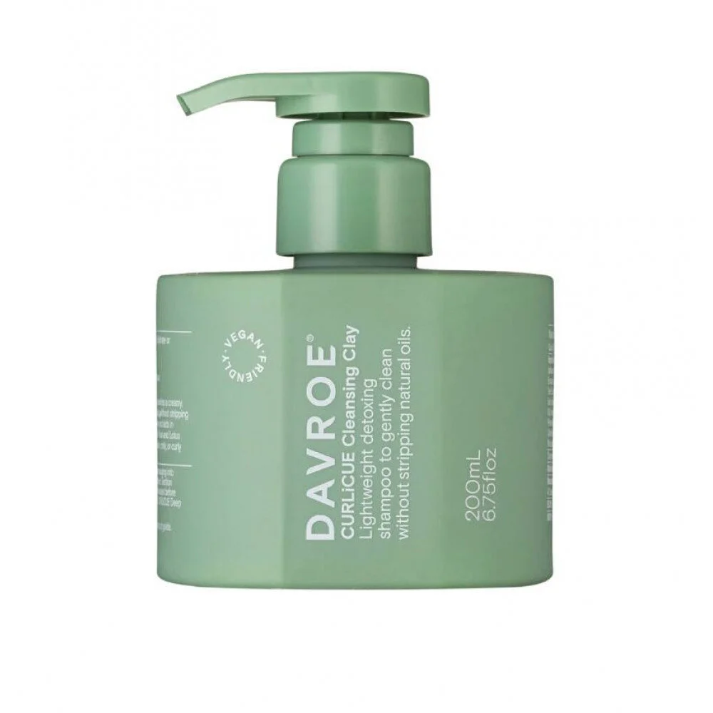 Детокс-шампунь для очищения волос DAVROE Curlicue Cleansing Clay Shampoo, 300 мл