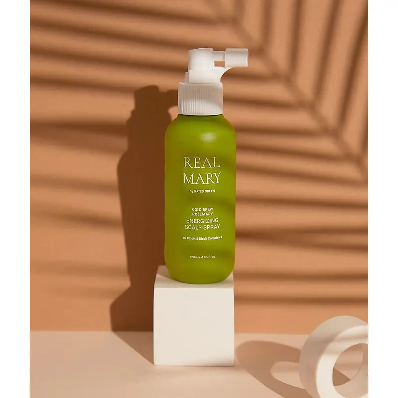 Энергетический спрей для кожи головы с розмарином RATED GREEN Real Mary Cold Brewed Rosemary Energizing Scalp Spray 120 мл