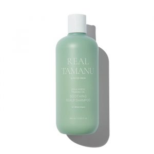 REAL TAMANU COLD PRESSED TAMANU OIL SOOTHING SCALP SHAMPOOЗаспокійливий шампунь з маслом таману, 400 мл