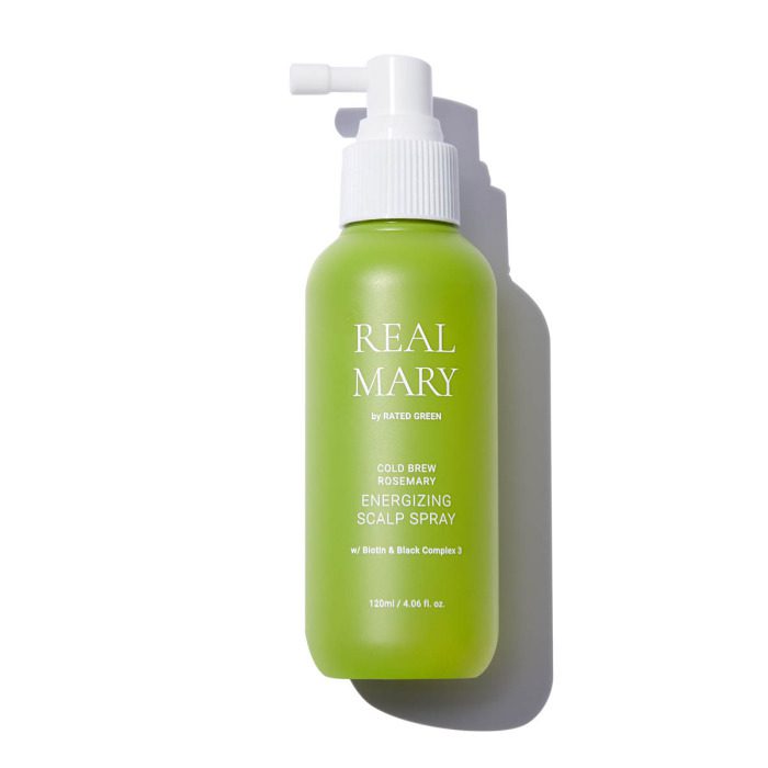 Энергетический спрей для кожи головы с розмарином RATED GREEN Real Mary Cold Brewed Rosemary Energizing Scalp Spray 120 мл