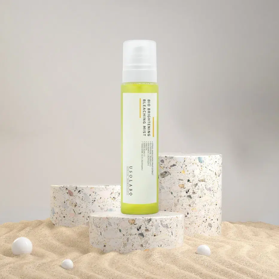 Осветляющий тонер-мист для сияния кожи Usolab Bio Brightening Bleaching Mist, 150 мл