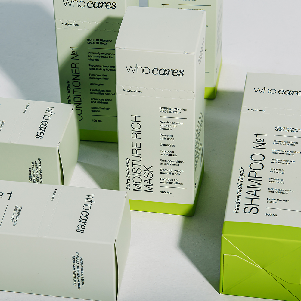 Маска зволожувальна для сухого та пошкодженого волосся Who Cares Moisture Rich Mask