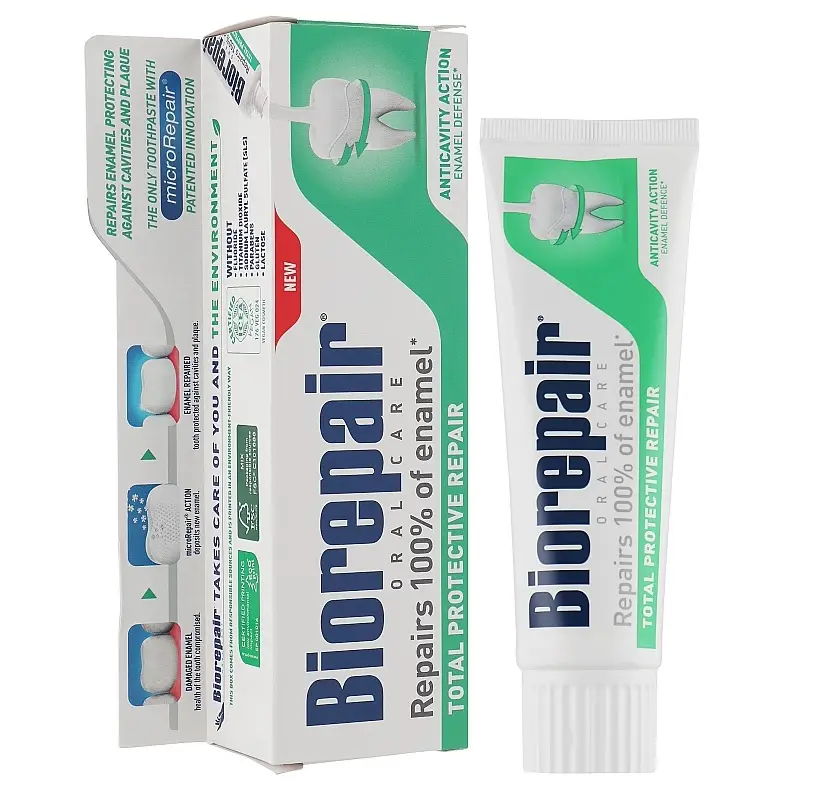 Зубная паста «Абсолютная защита и восстановление» BIOREPAIR, 75 мл