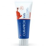 Зубна паста дитяча Curaprox kids (полуниця) нуль фторид, 60 мл