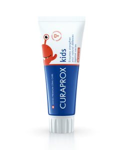 <span class="custom_title_one">KIDS</span><span class="custom_title_two">Зубна паста дитяча (полуниця) нуль фторид, 60 мл</span>