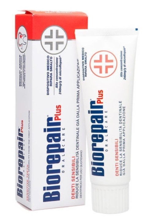 Biorepair Plus Зубна паста “Професійне позбавлення чутливості”, 75 мл