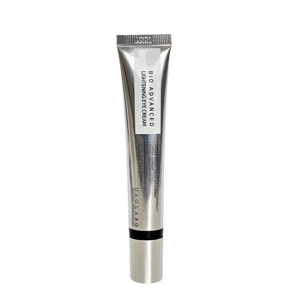 Осветляющий и омолаживающий крем против отеков Usolab Bio Advanced Lightening Eye Cream, 25 мл
