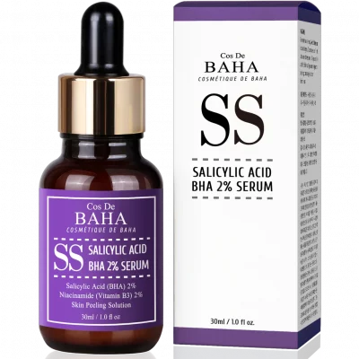 BHA SALICYLIC ACID 2% EXFOLIANT SERUM (SS)<br>Кислотна сироватка з саліциловою кислотою, 30 мл