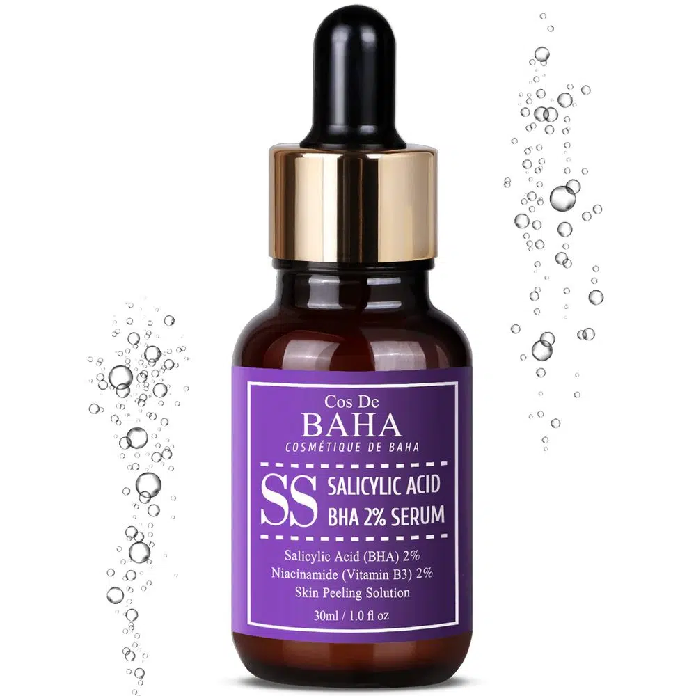 Кислотная сыворотка с салициловой кислотой Cos De Baha BHA Salicylic Acid 2% Exfoliant Serum (SS), 30 мл