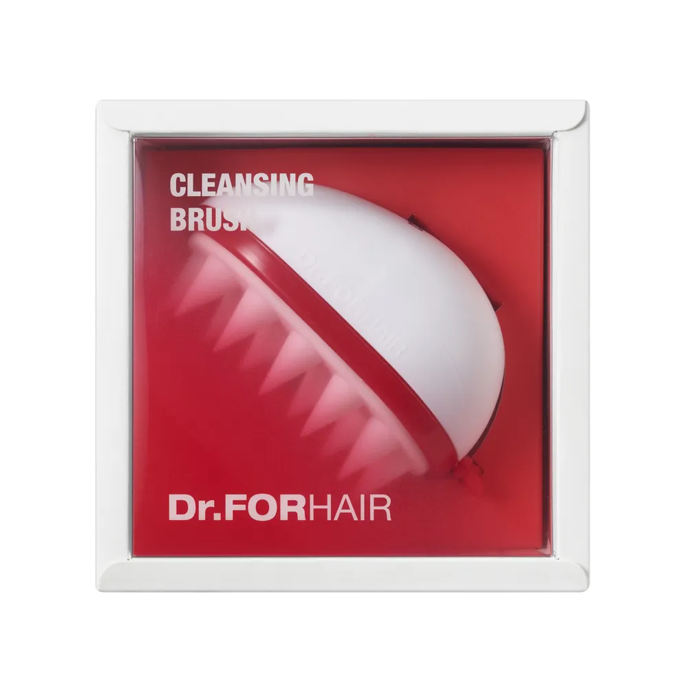Силиконовая массажная щетка для мытья головы Dr.Forhair Cleansing Scalp Brush