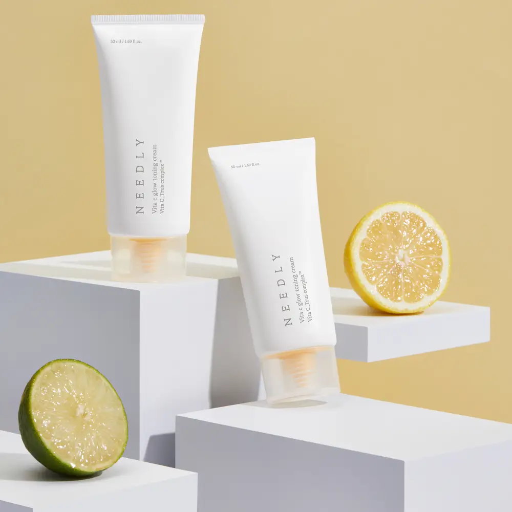 Зволожувальний крем з вітаміном С для сяяння шкіри Needly Vita C glow toning cream