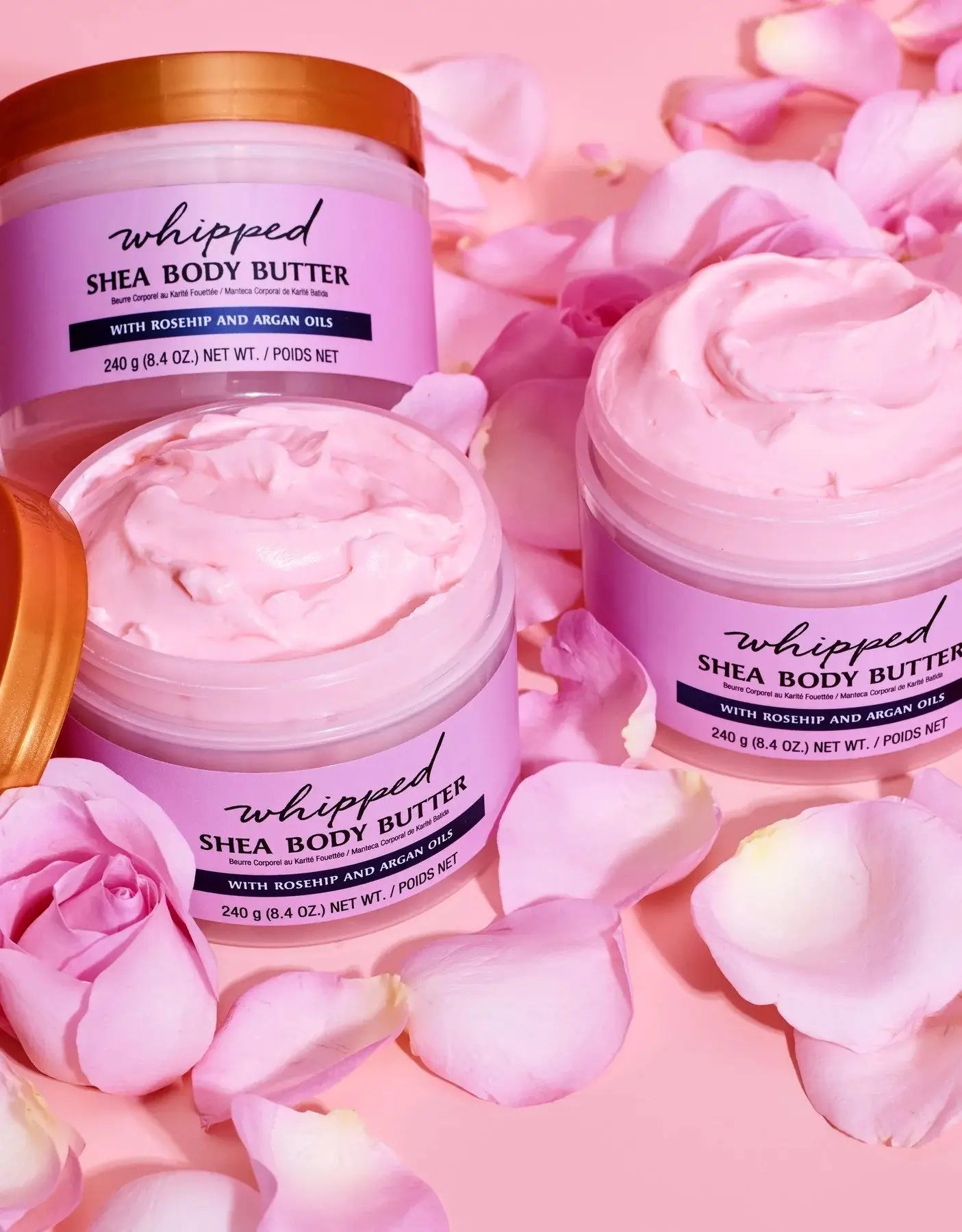 Баттер для тіла з ароматом мароканської троянди Tree Hut Moroccan Rose Whipped Body Butter,240г