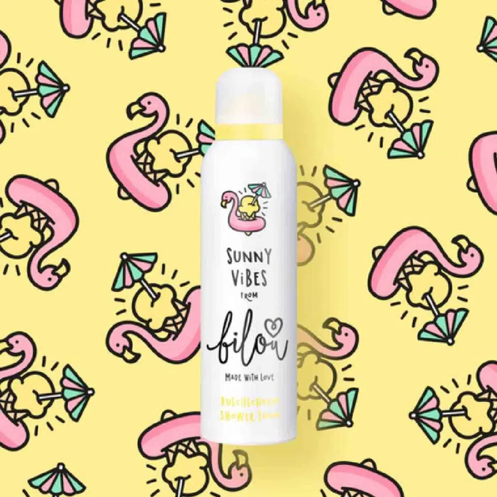 Пена для душа с ароматом освежающего сорбета Bilou Shower Foam Sunny Vibes, 200 мл