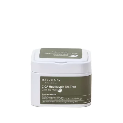 CICA Houttuynia Tea Tree Calming Mask<br>Успокаивающая тканевая маска с хаутунией, 30 шт.