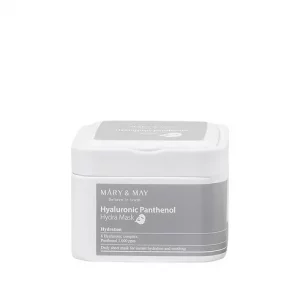 Зволожуюча маска з гіалуроновою кислотою Mary & May Hyaluronic Panthenol Hydra Mask, 30шт