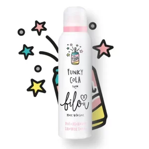 Піна для душу з ароматом шипучої коли Bilou Shower Foam Funky Cola, 200 мл