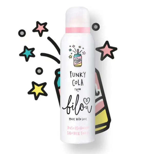 SHOWER FOAM FUNKY COLA<br>Піна для душу з ароматом шипучої коли, 200 мл