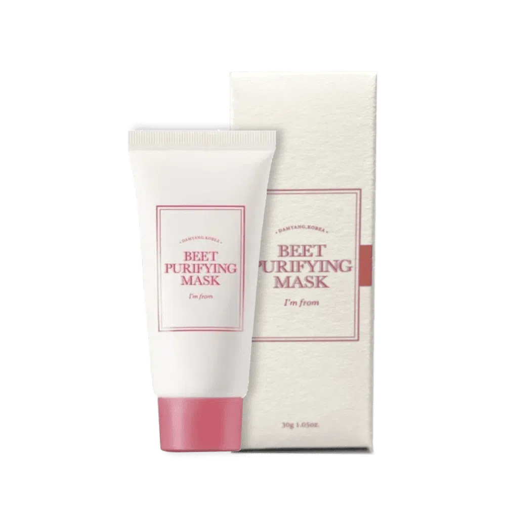 Глиняна маска для очищення пор із PHA-кислотою I`M FROM Beet Purifying Mask