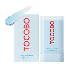 Сонцезахисний крем у стіку Tocobo Cotton Soft Sun Stick SPF50+ Pa++++, 19г