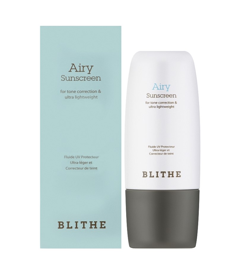 Обновленная версия ультралегкого солнцезащитного крема Blithe Uv Protector Airy Sunscreen, 50 мл