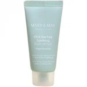 Заспокійлива глиняна маска Mary & May CICA TeaTree Soothing Wash off Pack - 30 мл