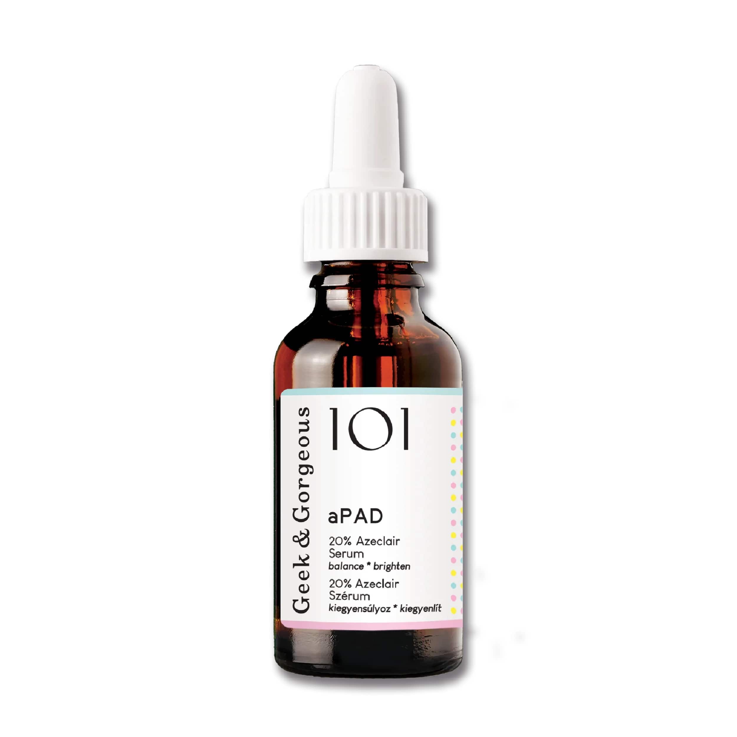Сыворотка с азелаиновой кислотой Geek & Gorgeous 101 aPAD 20% Azeclair Serum, 30 мл