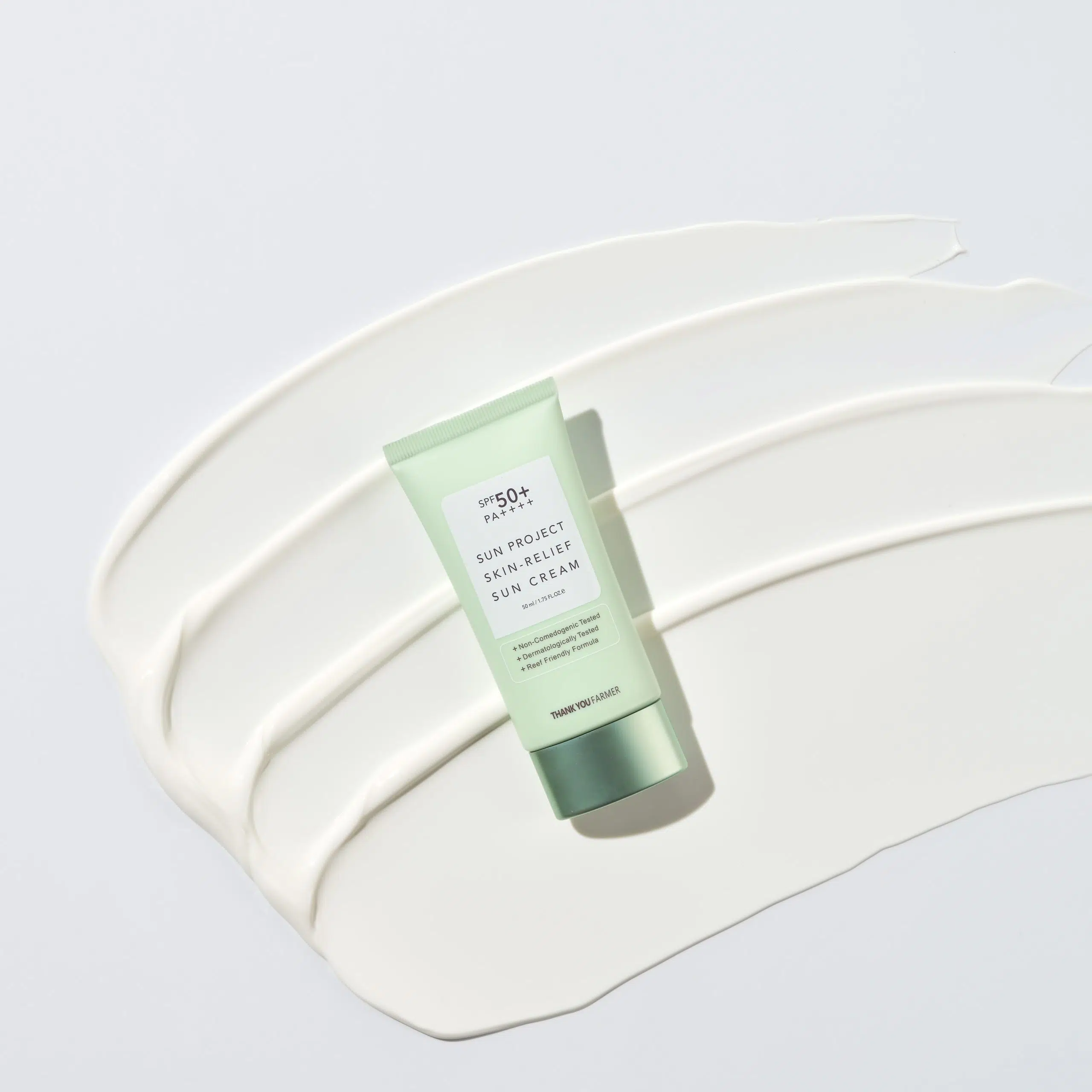 Заспокійливий сонцезахисний крем Thank You Farmer Sun Project Skin Relief Sun Cream, 50 мл