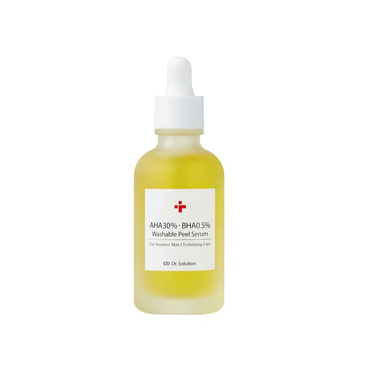 Пилинг-сыворотка с AHA 30% и BHA 0,5% кислотами Cuskin Dr. Solution AHA 30% BHA 0.5% Washable Peel Serum, 50 мл