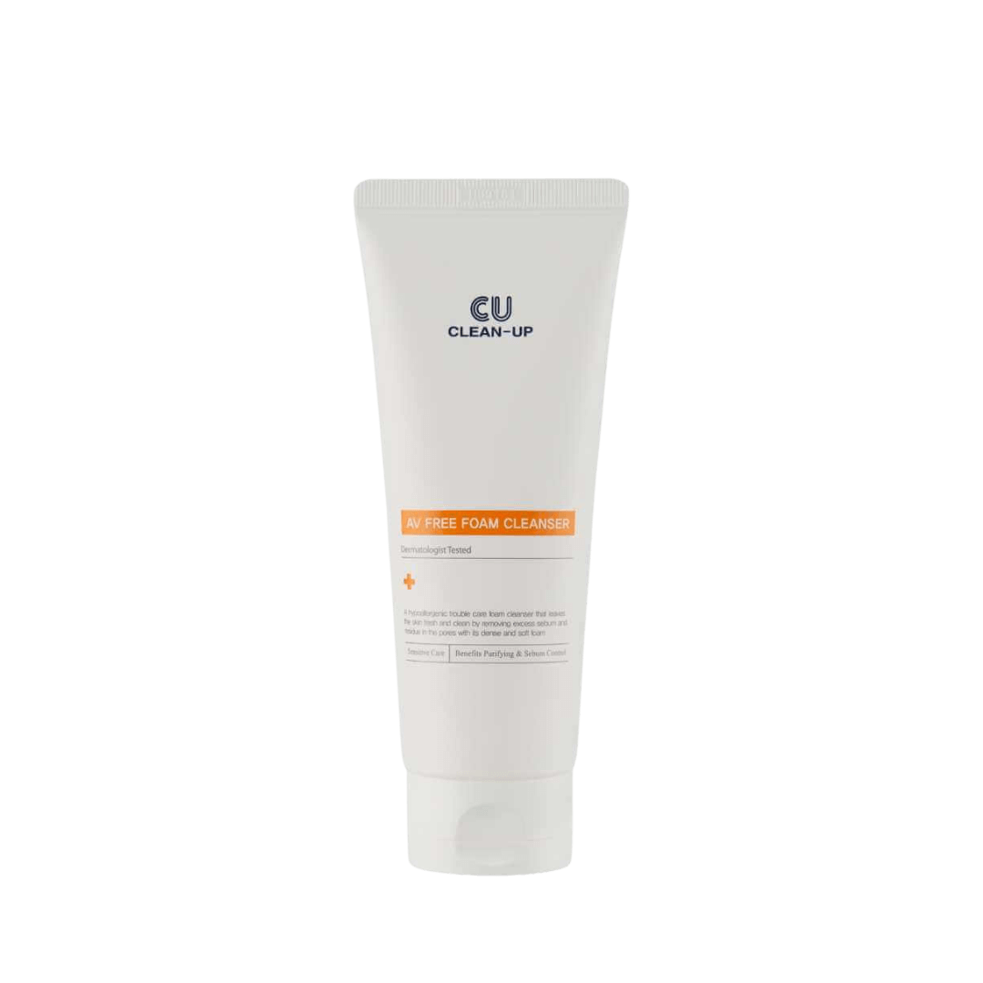 CLEAN-UP AV FREE FOAM CLEANSER<br>Пенка с цинком и ВНА кислотой для проблемной кожи, 150 мл