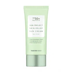 SUN PROJECT SKIN RELIEF SUN CREAMЗаспокійливий сонцезахисний крем, 50 мл SUN PROJECT SKIN RELIEF SUN CREAMЗаспокійливий сонцезахисний крем, 50 мл
