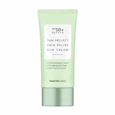 SUN PROJECT SKIN RELIEF SUN CREAM<br>Заспокійливий сонцезахисний крем, 50 мл