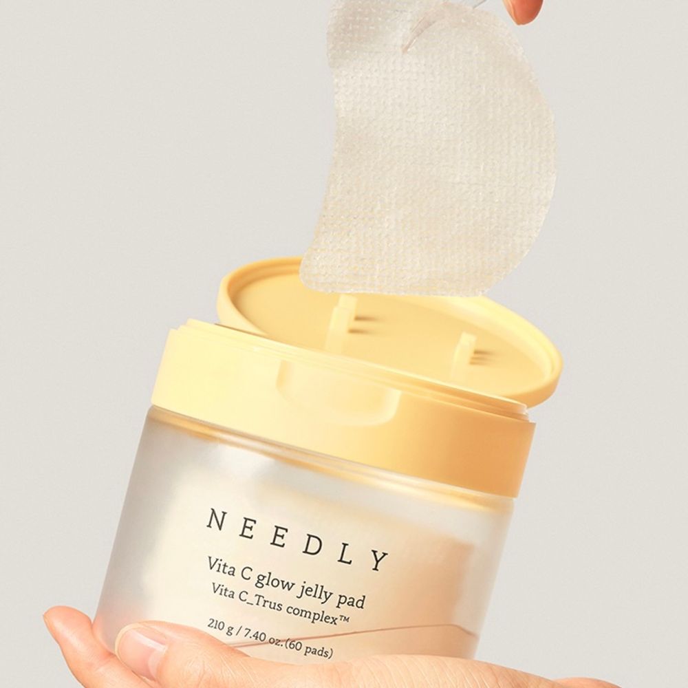 Зволожувальні тонер-педи для сяйва шкіри Needly Vita C Glow Jelly Pad