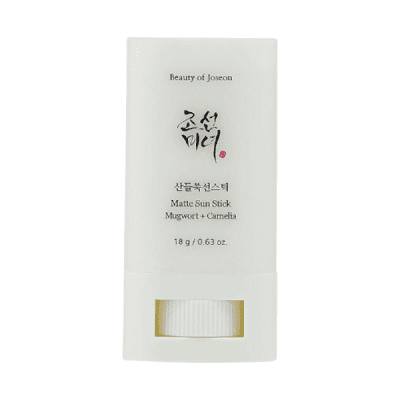 MATTE SUN STICK: MUGWORT+CAMELIA<br>Сонцезахисний стік на основі екстракту полину та зеленого чаю, 18г