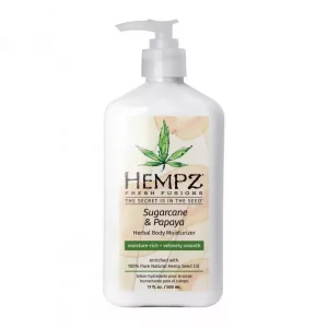 Молочко для тела тростниковый сахар и папайя Hempz Fresh Fusions Sugarcane And Papaya Herbal Body Moisturizer - 500 мл