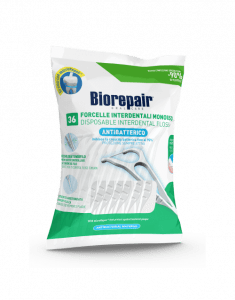 Флоссер с держателем насыщенный гидроксиапатитом BioRepair, 36 шт