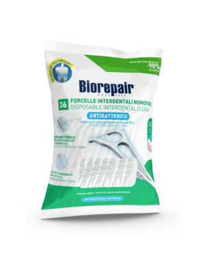 Флосер с держателем насыщенный гидроксиапатитом, 36 шт.