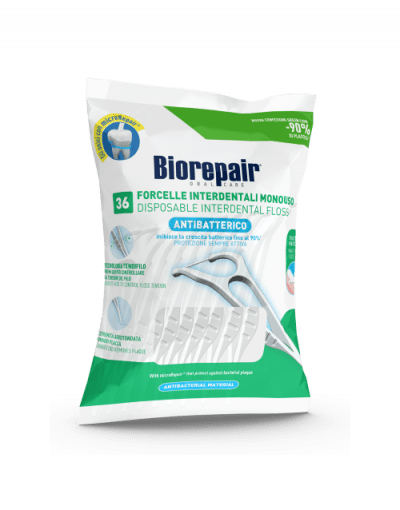 Флоcер з тримачем насичений гідроксиапатитом Biorepair, 36 шт