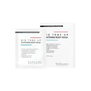 Питательная и антиоксидантная осветляющая маска для тела Usolab Bio Tone Up Whitening Body Mask, 5 шт