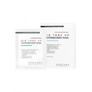 BIO TONE UP WHITENING BODY MASKПоживна та антиоксидантна освітлююча маска для тіла, 5 шт