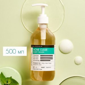Засіб для очищення шкіри тіла Derma Factory Acne Clear Body Wash, 500 мл