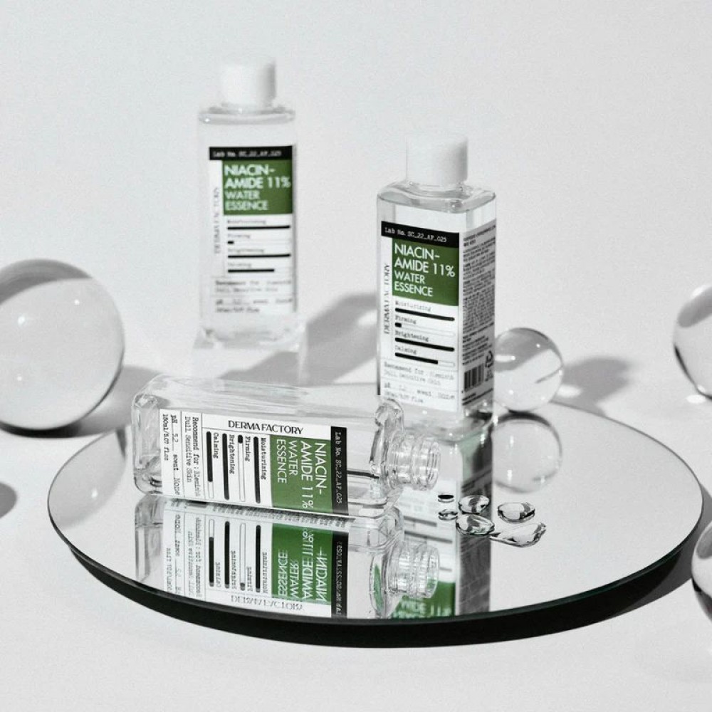 Осветляющая эссенция с 11% ниацинамидом Derma Factory Niacinamide 11% Water Essense, 150 мл