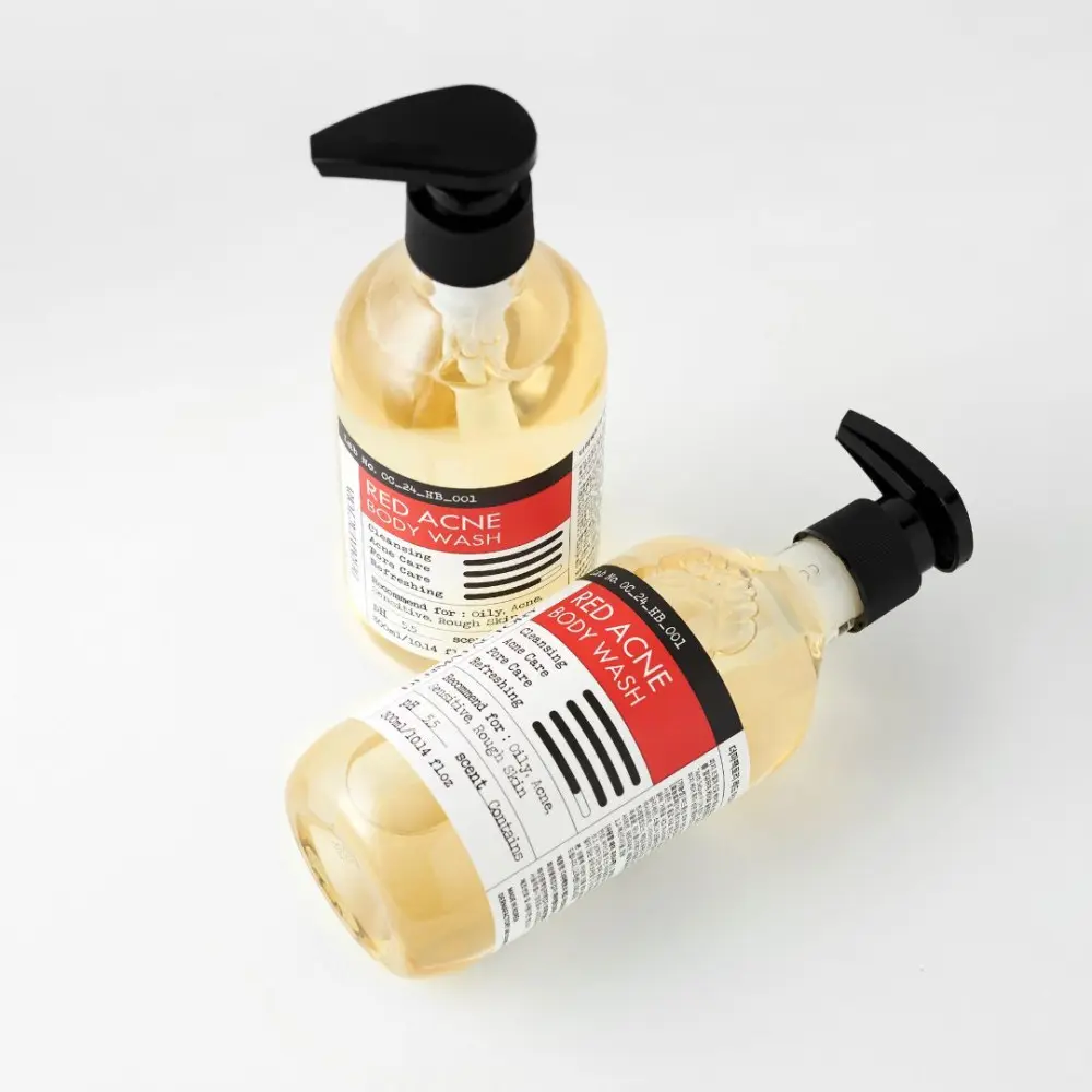 Засіб для очищення шкіри тіла Derma Factory Red Acne Body Wash, 300 мл