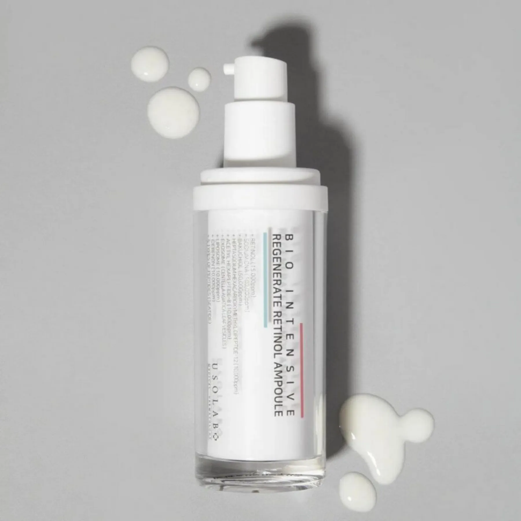 Интенсивная ампула с 1,5% ретинола USOLAB Bio Intensive Regenerante Retinol Ampoule, 30мл