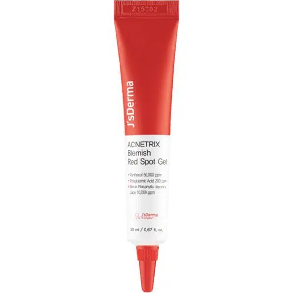 Крем-гель точковий відновлювальний для проблемної шкіри JsDerma Acnetrix Blemish Red Spot Gel, 20 г