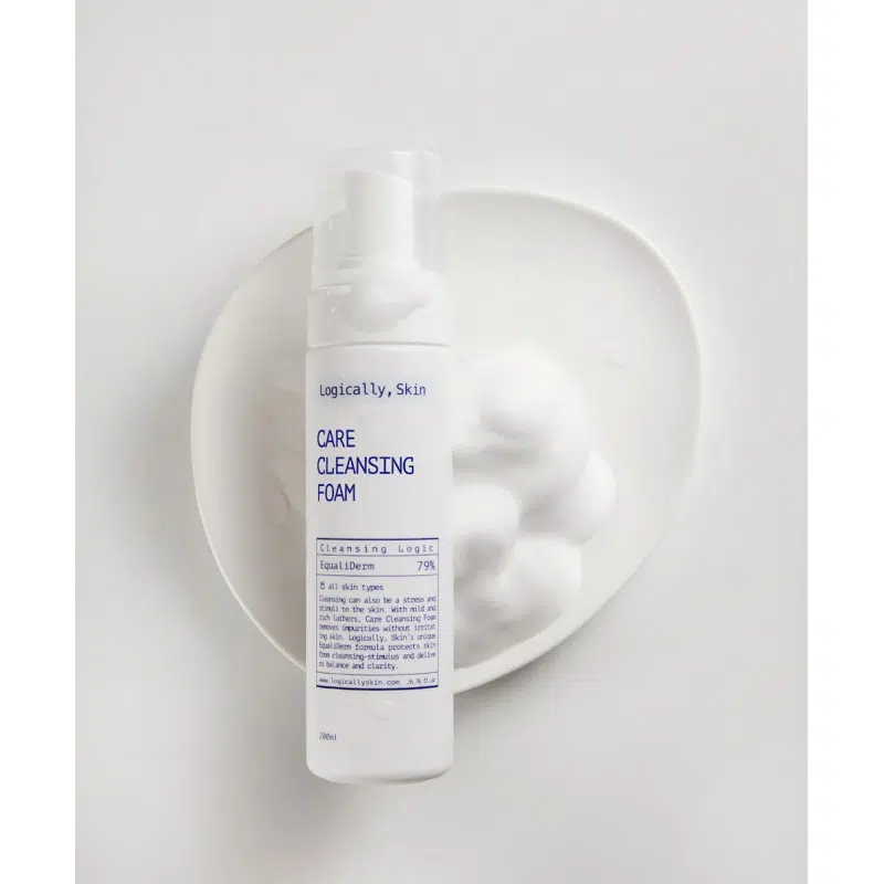 М’яка очищувальна пінка для вмивання Logically, Skin Care Cleansing Foam, 200 мл